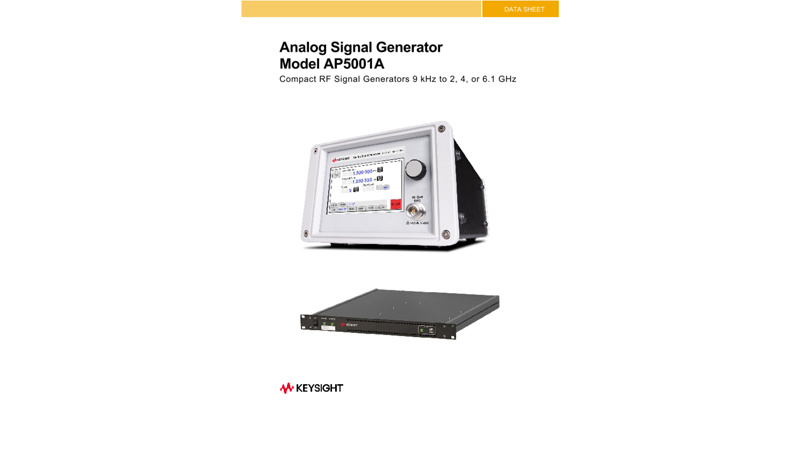 AP5001A RF Analog Signal Generator